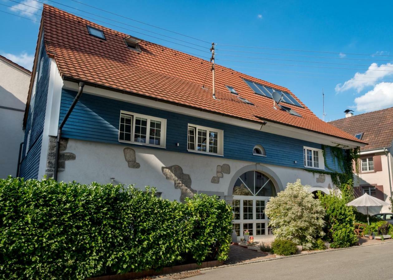 Ferienloft In Der Blauen Scheune 宾曾 外观 照片
