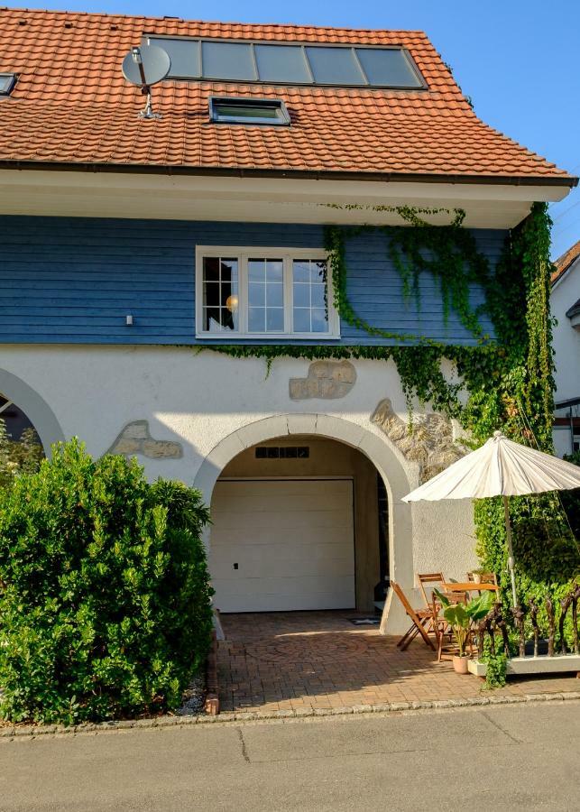 Ferienloft In Der Blauen Scheune 宾曾 外观 照片